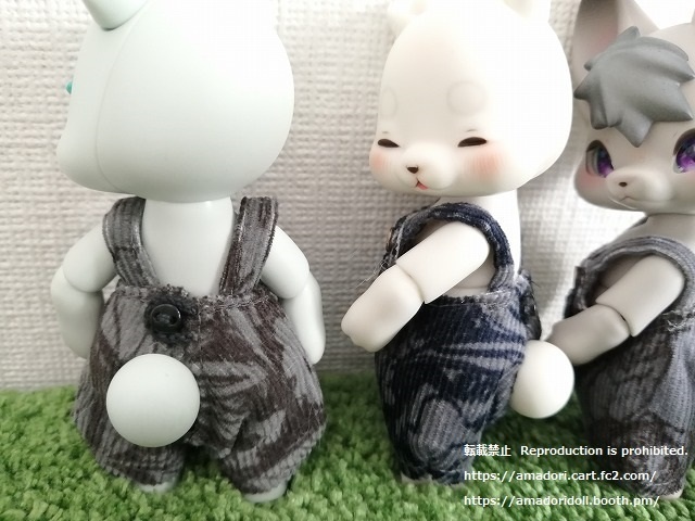 コーデュロイサロペット