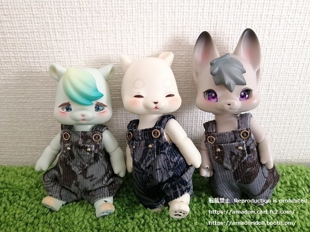 コーデュロイサロペット