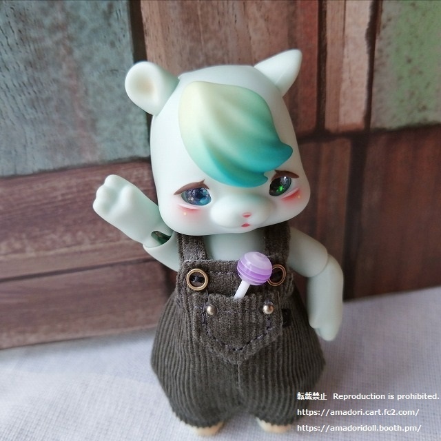 コーデュロイサロペット