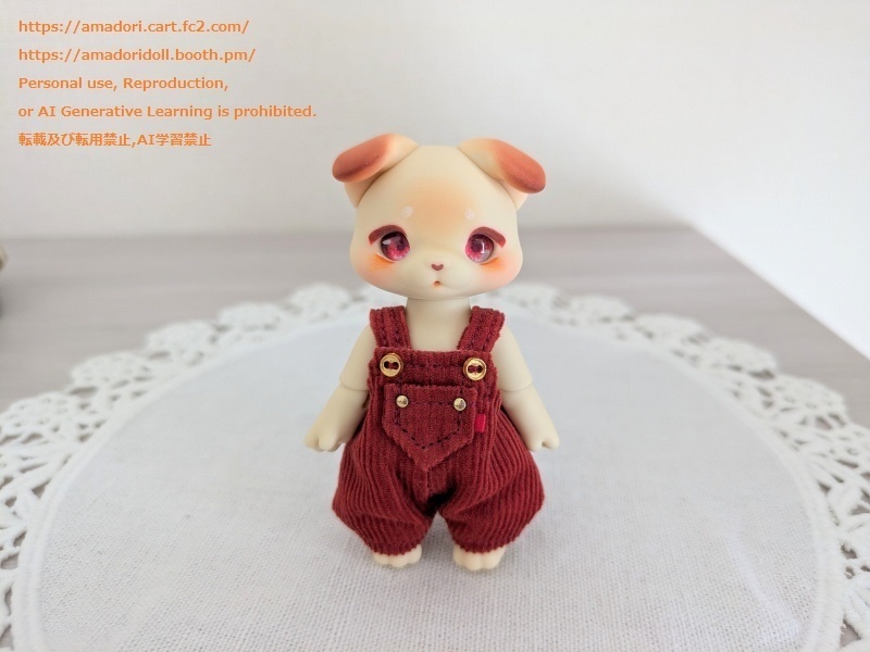 コーデュロイサロペット