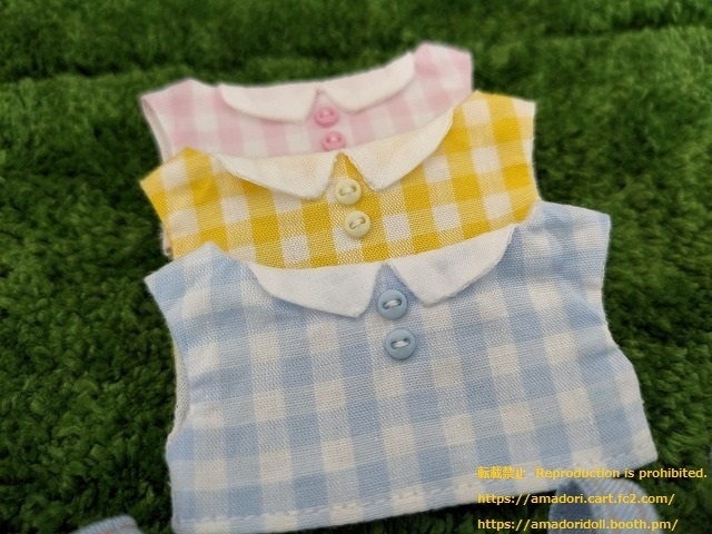 10cmぬい服 サロペットセット