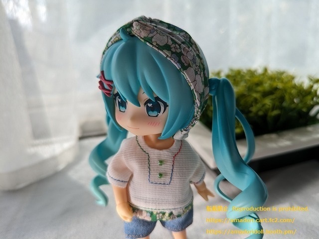ヘアバンド+シャツセット