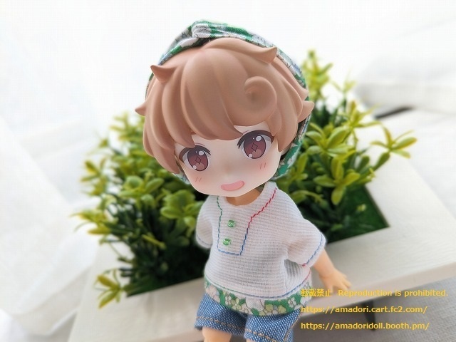 ヘアバンド+シャツセット
