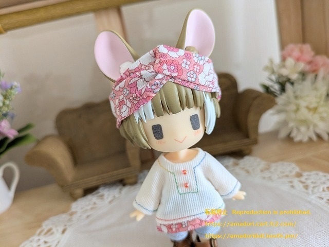 ヘアバンド+シャツセット