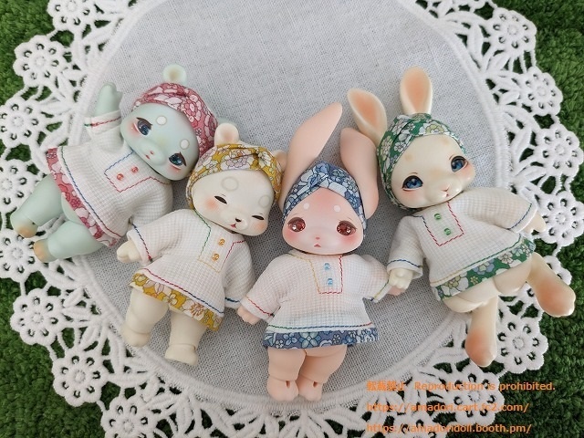 ヘアバンド+シャツセット(cocoriangサイズ)