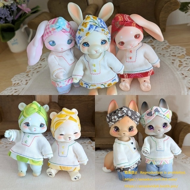 ヘアバンド+シャツセット(cocoriangサイズ)