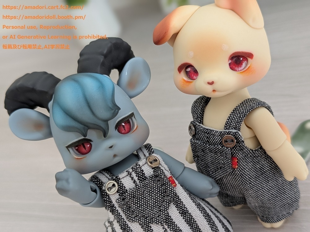 サロペット(グレー系)