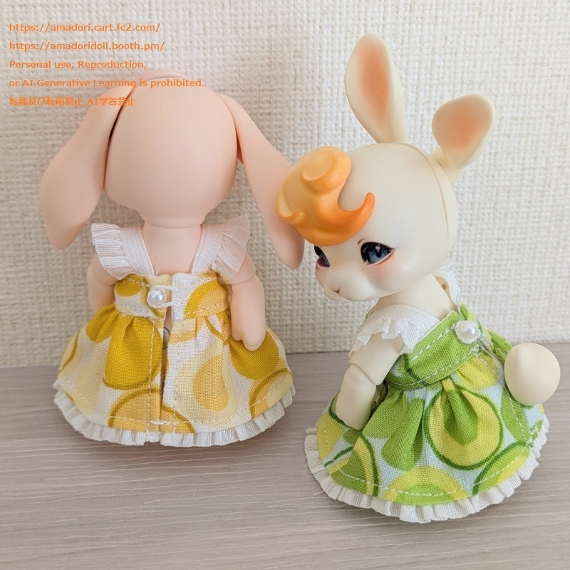 フリルワンピース/オールインワン