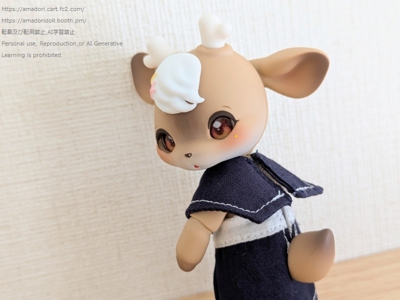 セーラーカラーのオールインワン