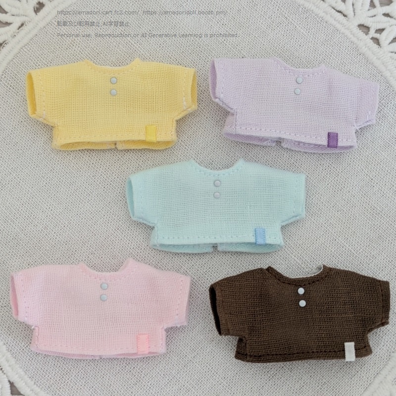 さらり ダブルガーゼのシャツ