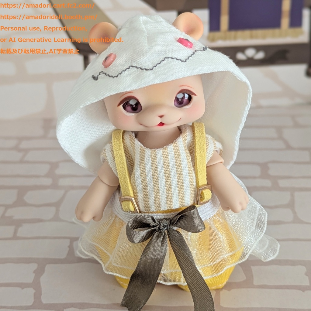 おみみがだせるおばけフードケープ