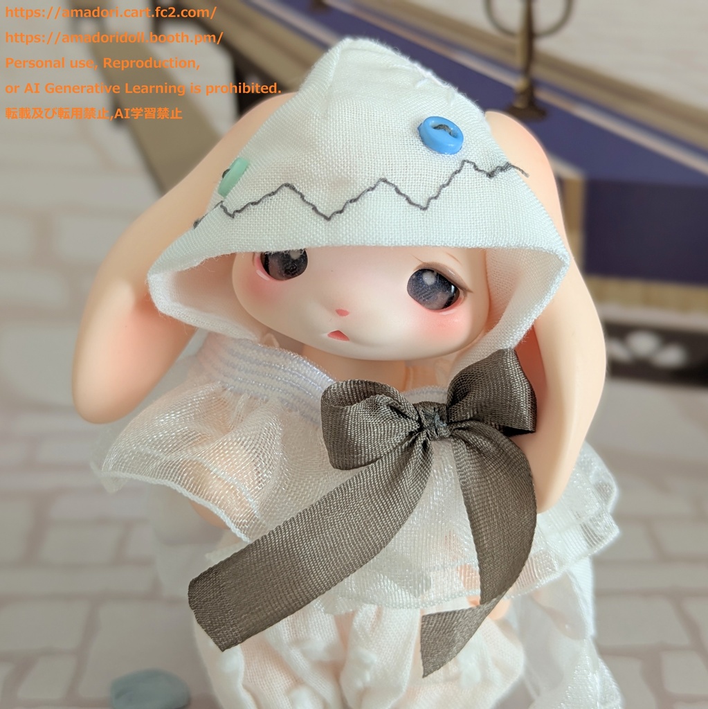 おみみがだせるおばけフードケープ