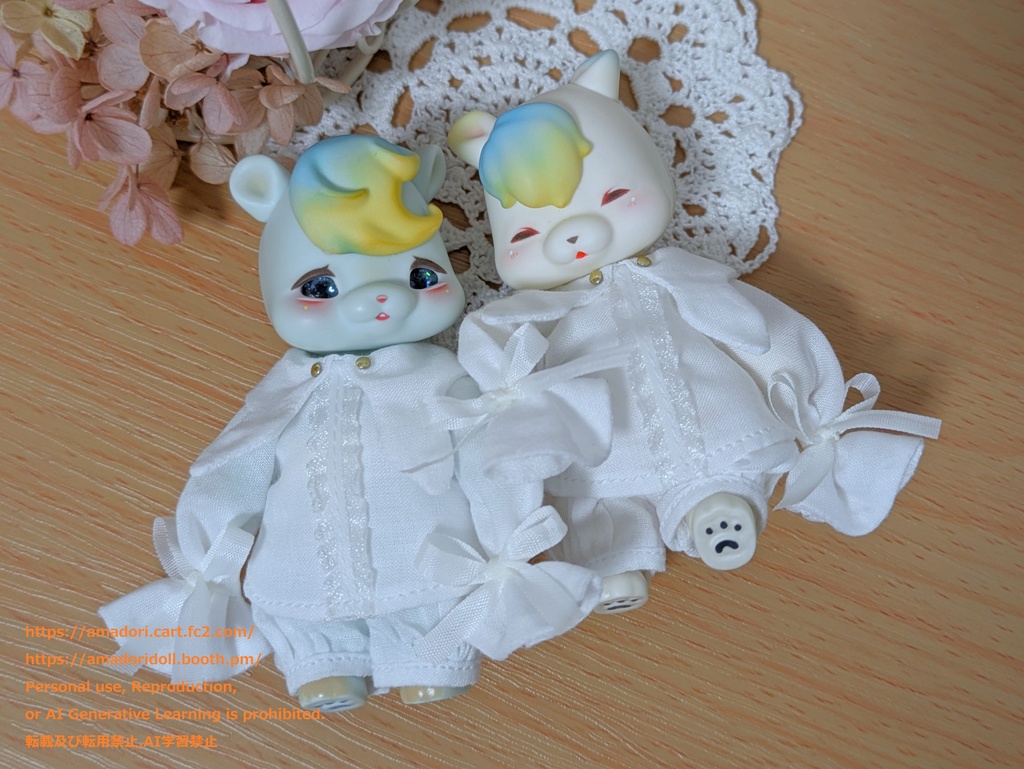 ゆらゆらえりのブラウス(単品/セット)