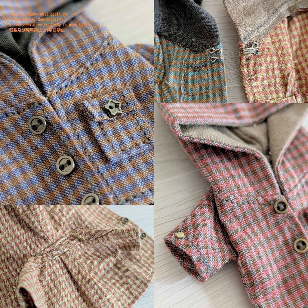 大きなフードのコート