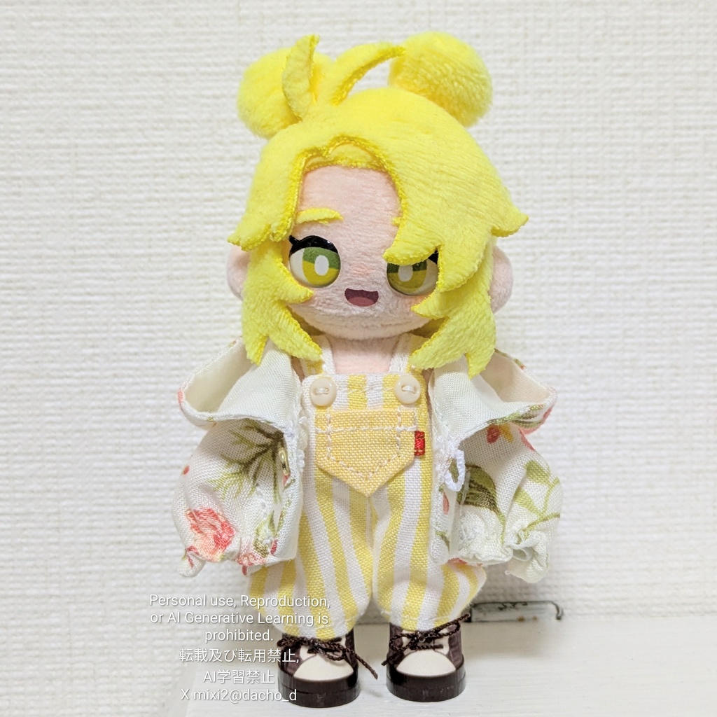 ボタニカルフードケープ 春カラー