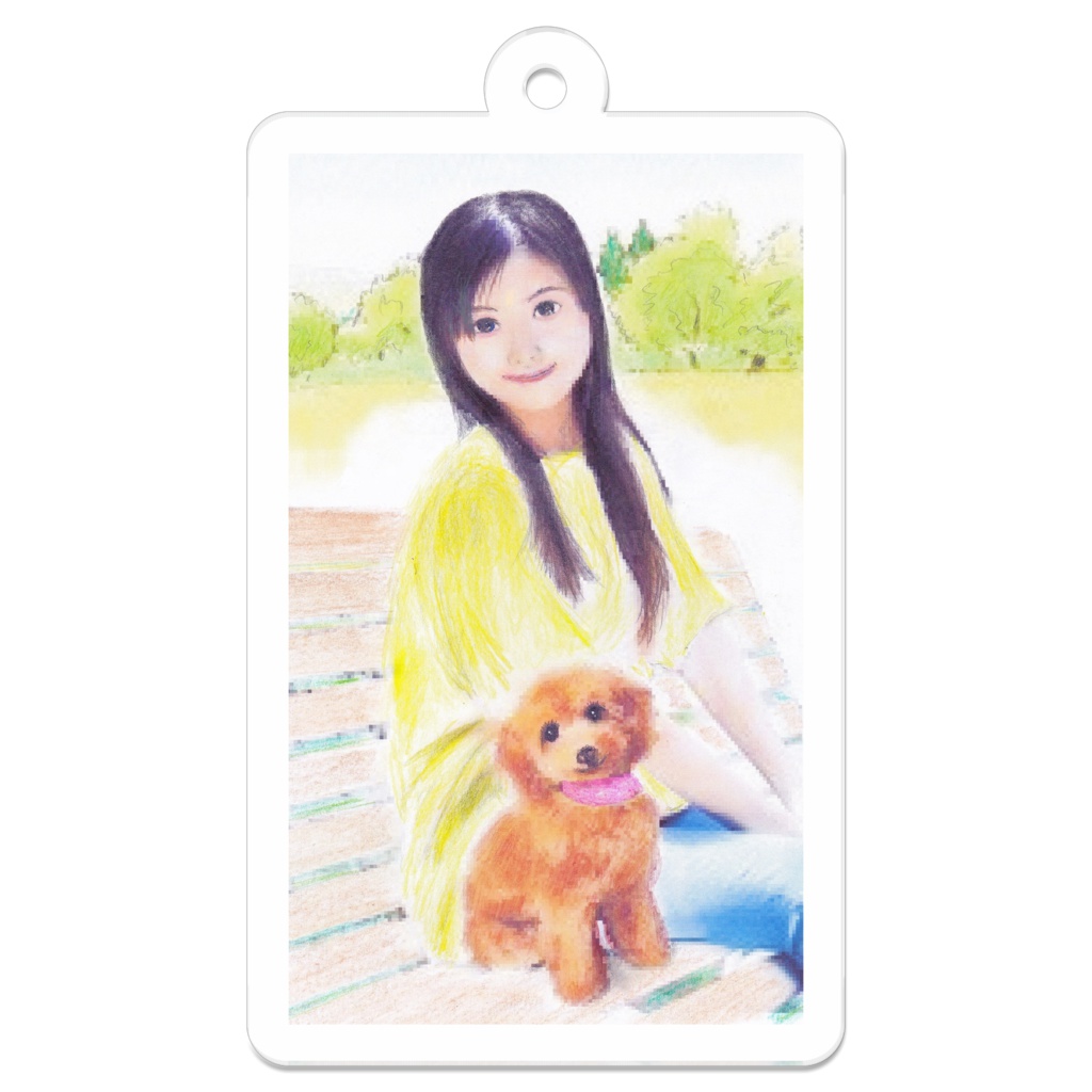 女性と犬