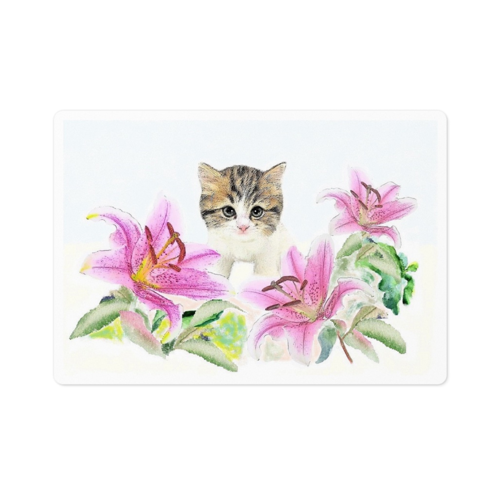 猫とゆり