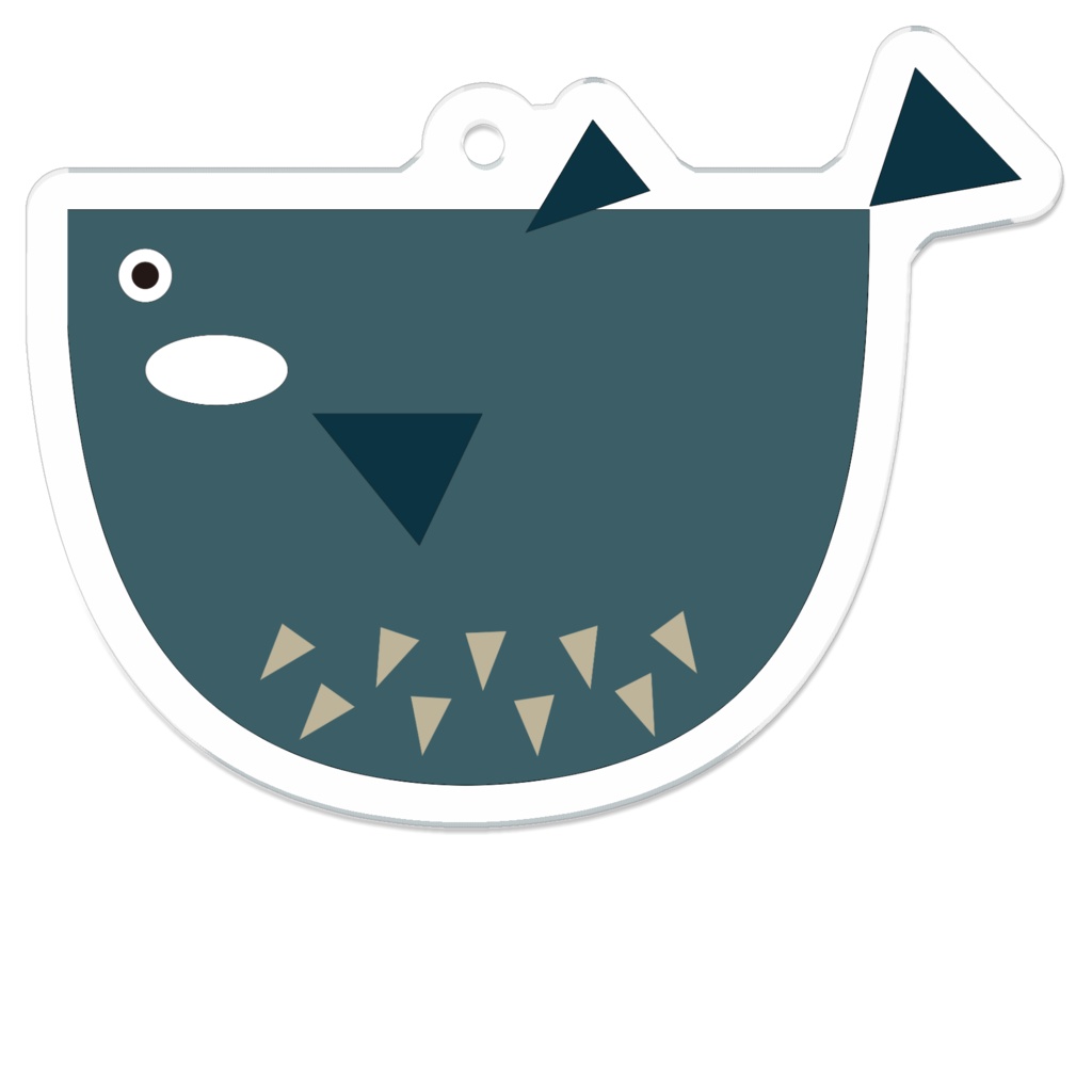 フグ・アクリルキーホルダー