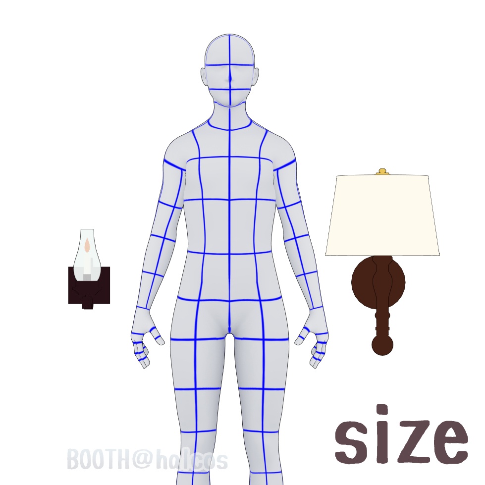 【3D】照明/壁掛けランプ/室内用(2種)