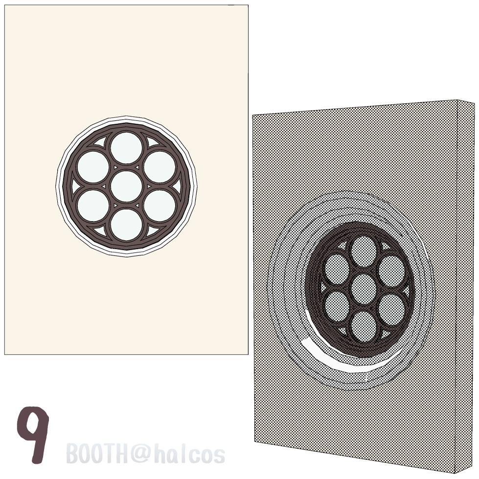 【3D】小道具/外国の窓(9種)