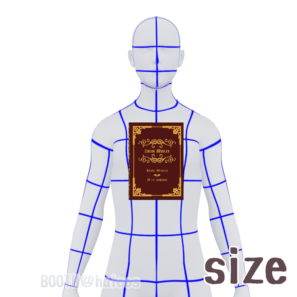 【3D】小物/本(5種)