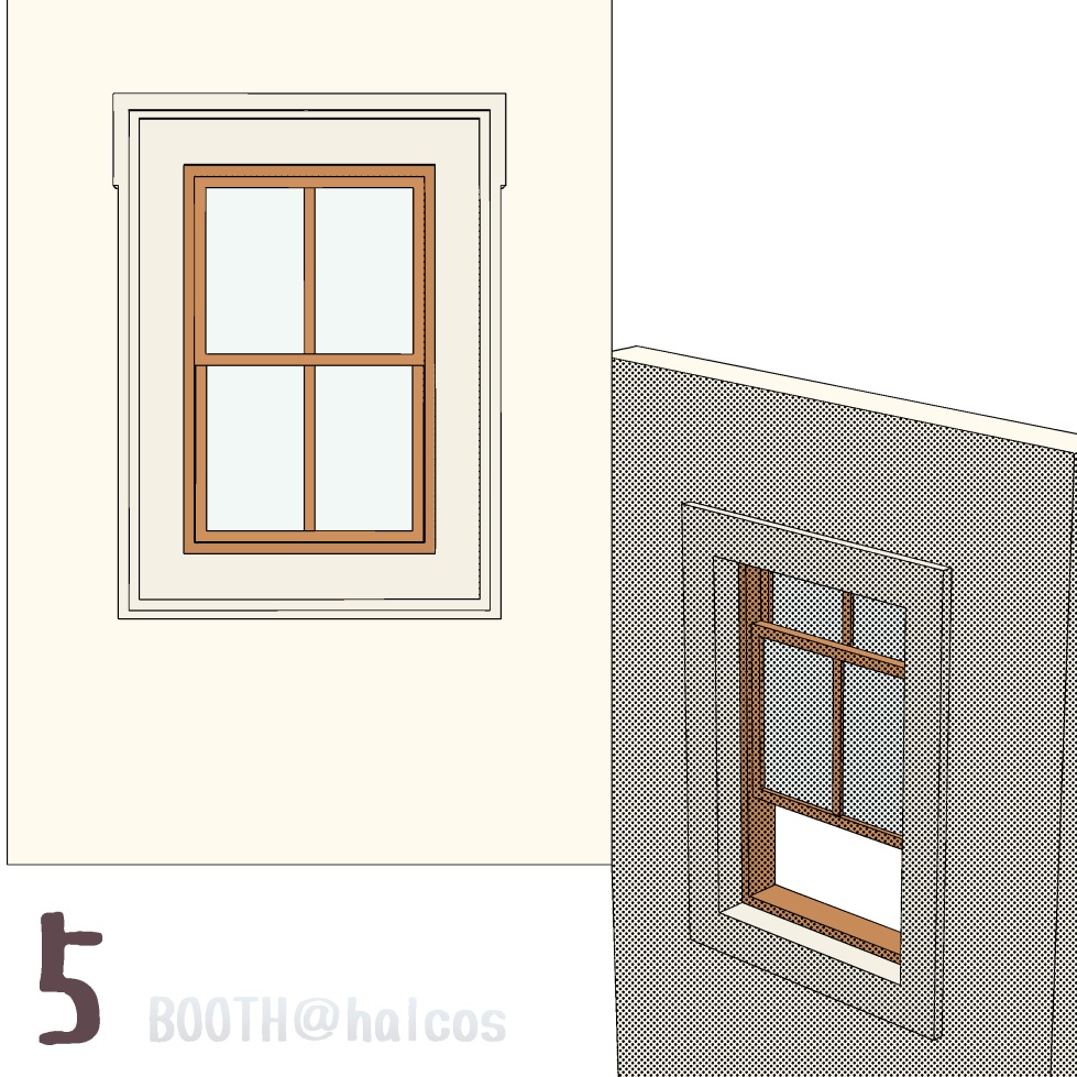 【3D】小道具/シンプルな窓(全10種)