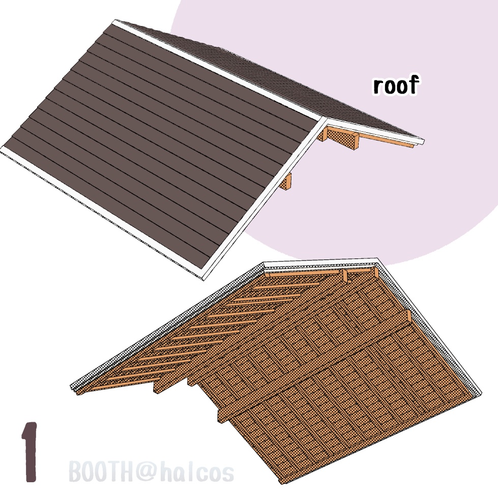 【3D】舞台/LDK/ログハウス