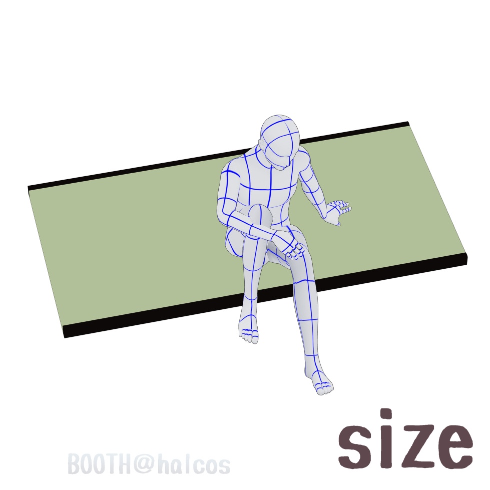 【3D】小道具/畳/不祝儀敷き/1~12畳/京間/中京間/江戸間/団地間