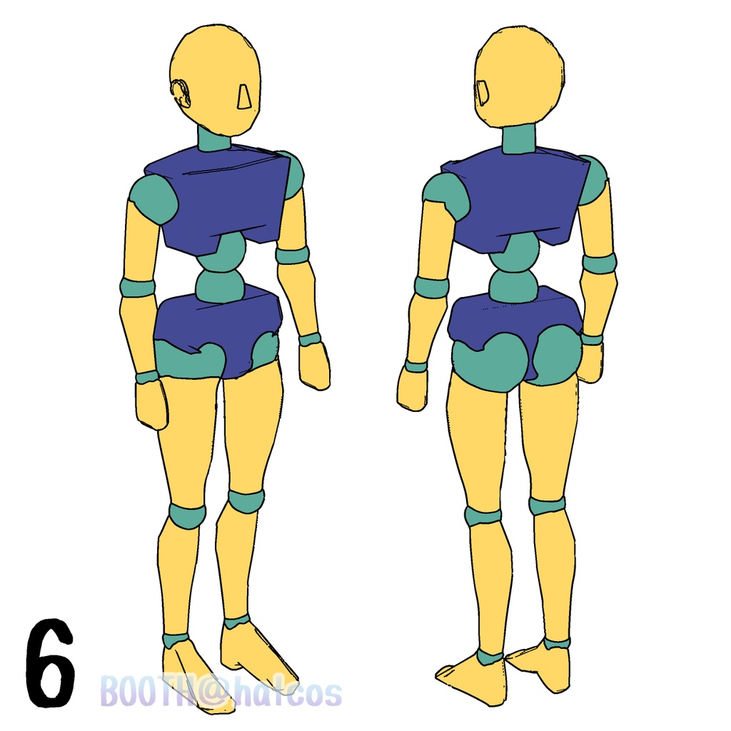 【3D】アタリ用/体