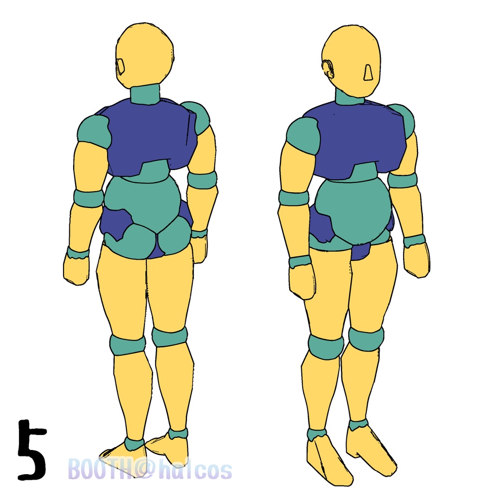 【3D】アタリ用/体