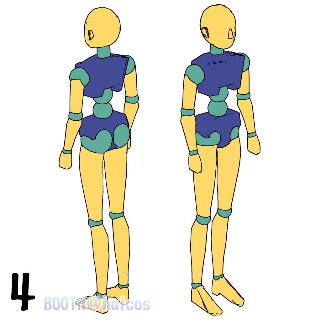 【3D】アタリ用/体