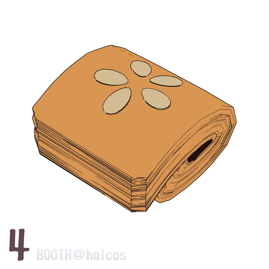 【3D】パン/フランス系(6種)