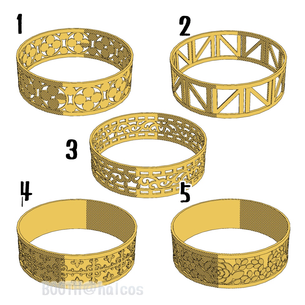 【3D】腕輪(全10種)