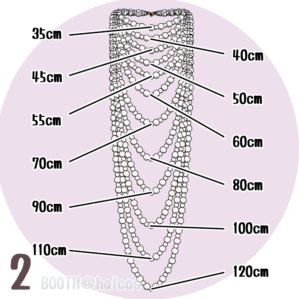 【3D】アクセサリー/ネックレス/基本形(5種)