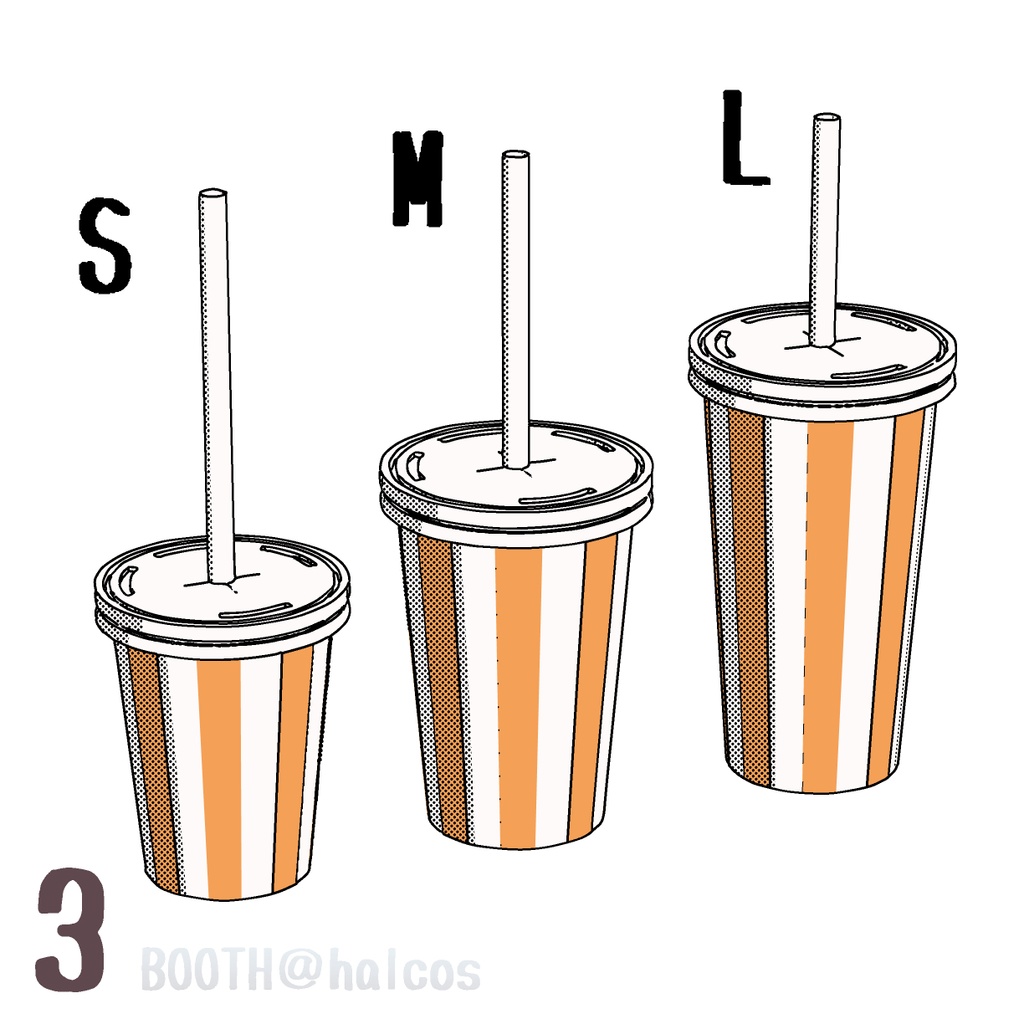 【3D】食器/紙コップ