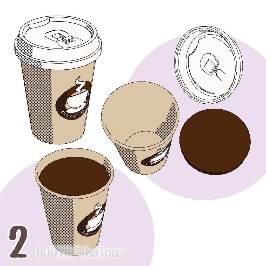 【3D】食器/紙コップ