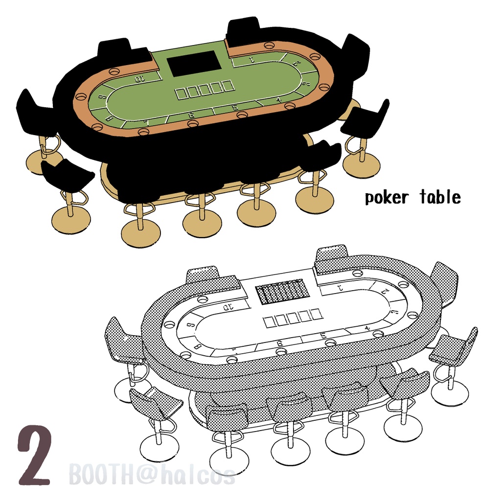 【3D】ギャンブル(11種)