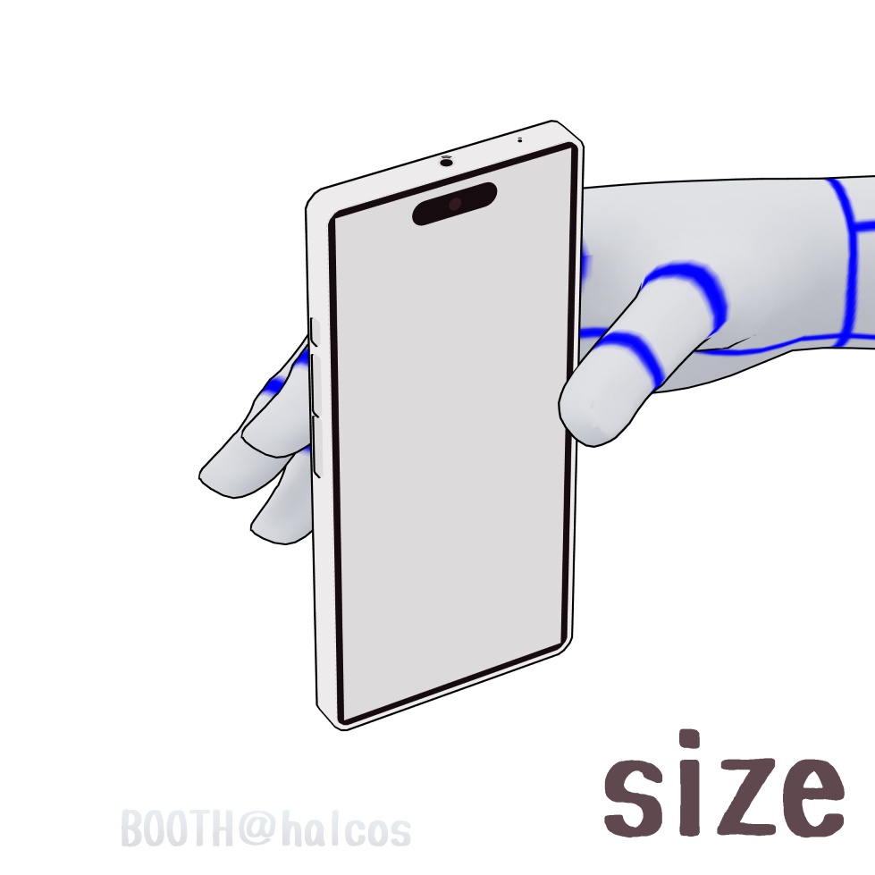 【3D】小物/スマホ(12種)