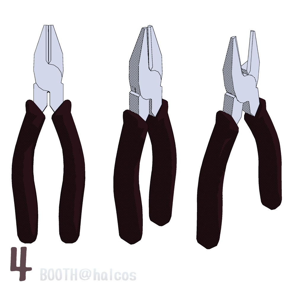 【3D】小物/工具類