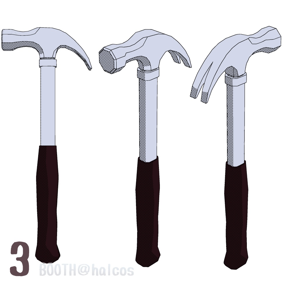 【3D】小物/工具類