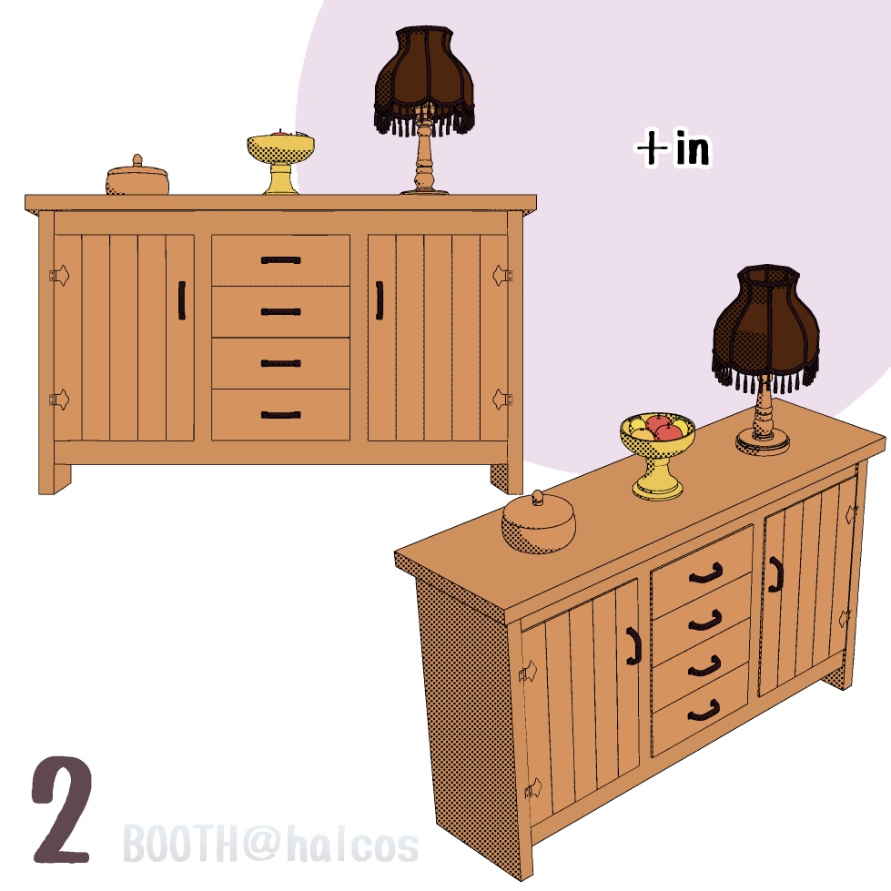 【3D】家具/キャビネット