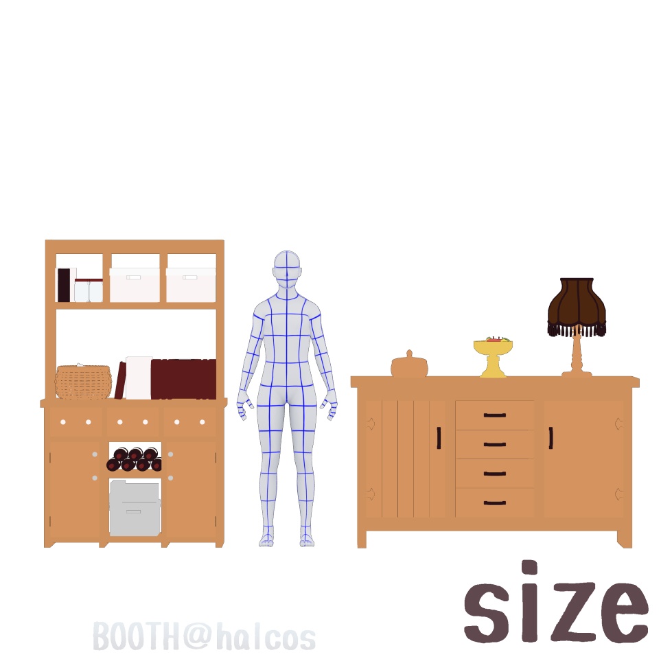 【3D】家具/キャビネット