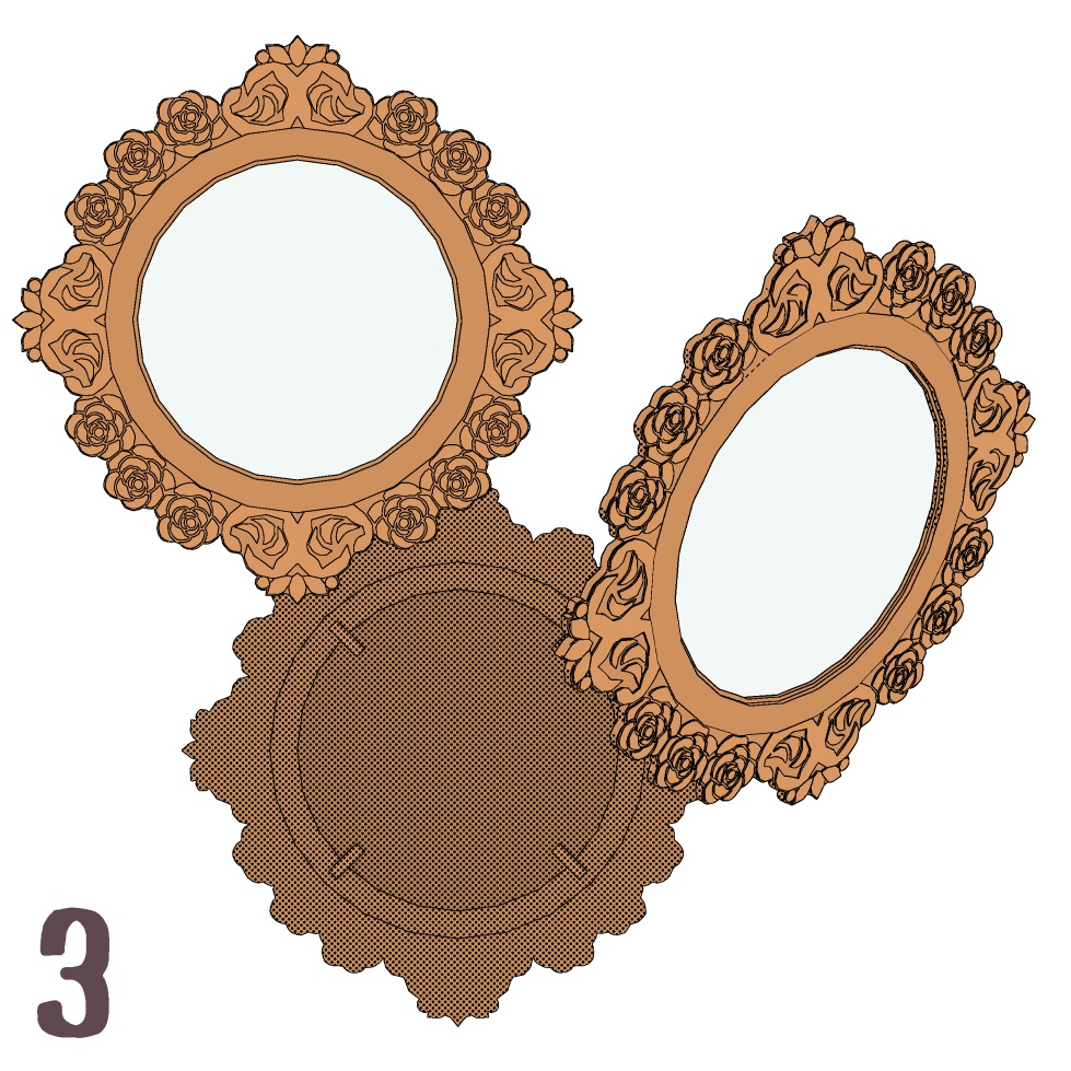 【3D】家具/額縁6-10