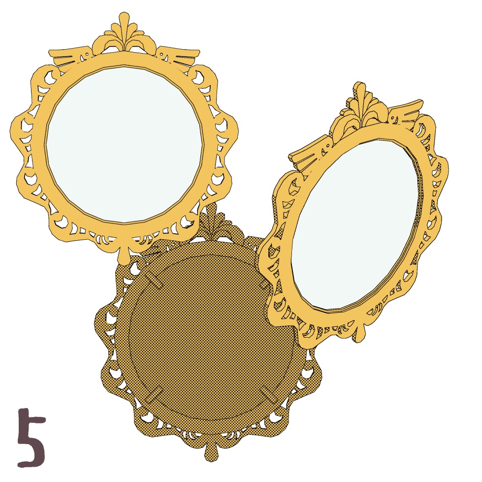 【3D】家具/額縁6-10