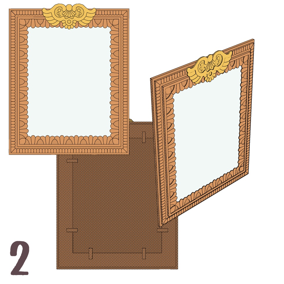 【3D】家具/額縁6-10