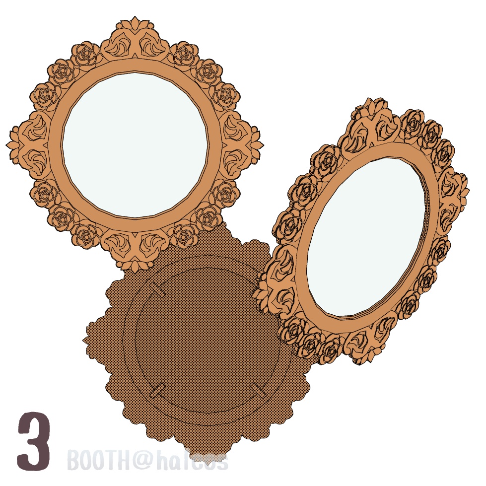 【3D】家具/額縁6-10