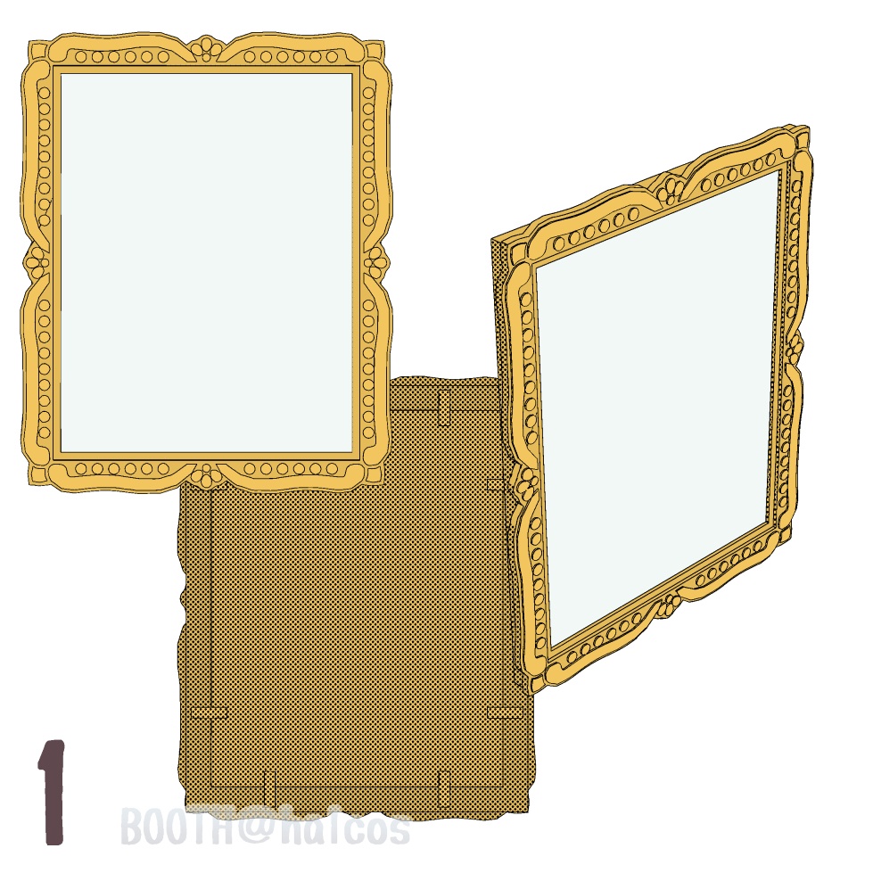 【3D】家具/額縁6-10