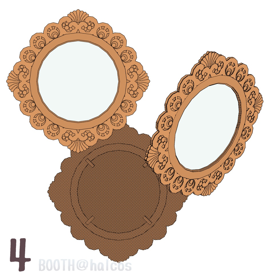 【3D】家具/額縁6-10