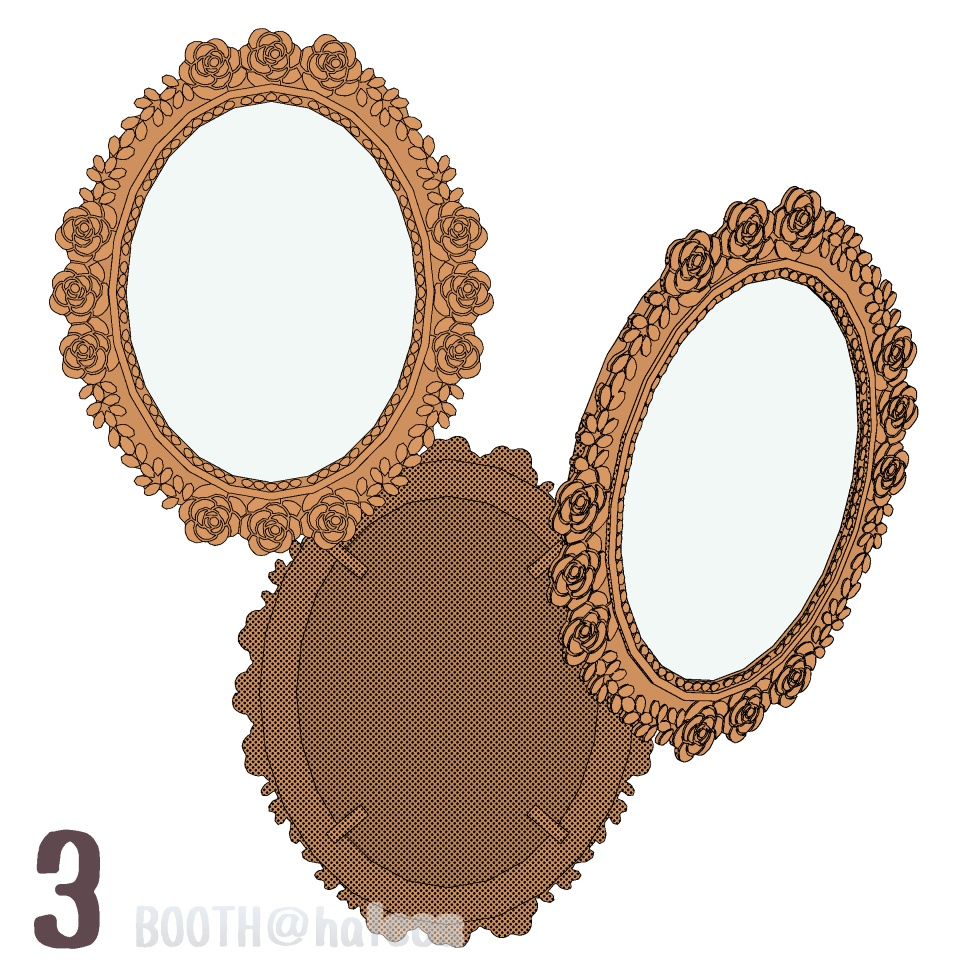 【3D】家具/額縁11-15