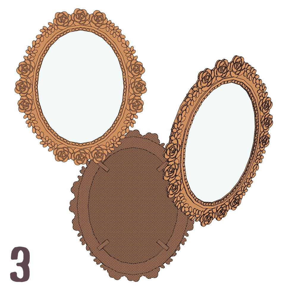 【3D】家具/額縁11-15